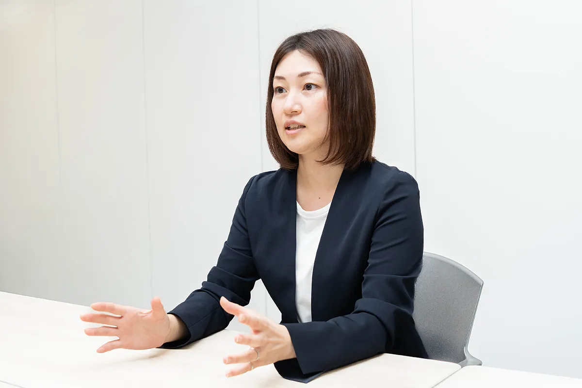 管理部　情報システムチーム　中条 陽美 氏